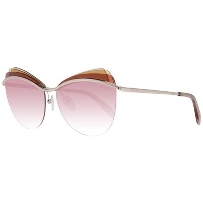 Emilio Pucci Sonnenbrille EP0112 28T 59 Damen Gold