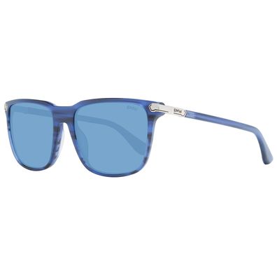 BMW Sonnenbrille BW0037 92V 56 Herren Blau