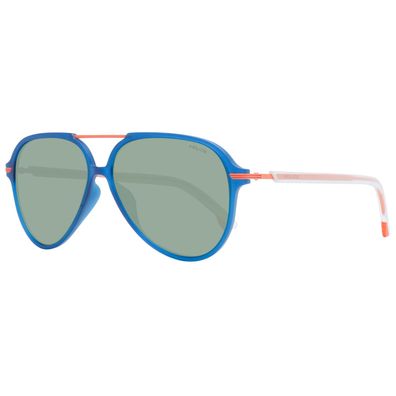 Police Sonnenbrille SPL582M Z80X 58 Herren Blau