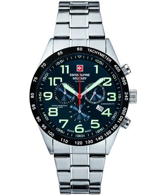 Swiss Alpine Military Combat Light Chrono SAM7047.9135 Herrenuhr Combat Light Chrono