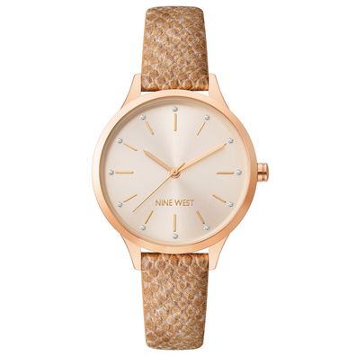 Nine West Uhr NW/2558RGBZ Damen Armbanduhr Rosé Gold