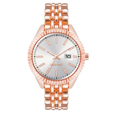 Nine West Uhr NW/2660SVRG Damen Armbanduhr Rosé Gold