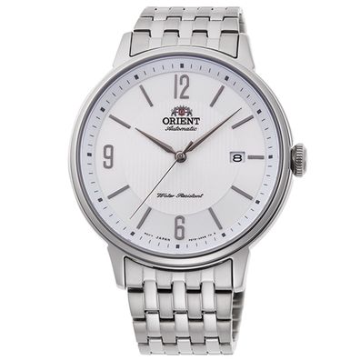 Orient Uhr RA-AC0J10S10B Herren Armbanduhr Silber