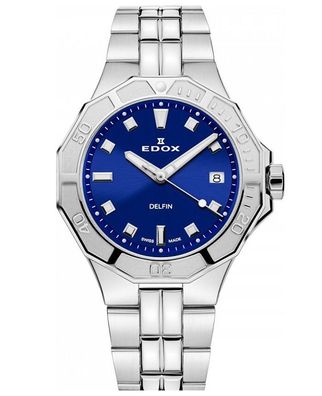 EDOX Delfin Diver Lady 53020-3M-BUN Frauenuhr Delfin Diver Lady