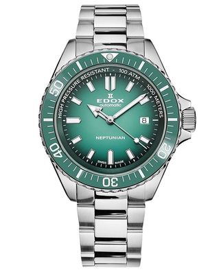 EDOX Skydiver Neptunian Automatic 80120-3VM-N-VDN1 Herrenuhr Skydiver Neptunian Autom