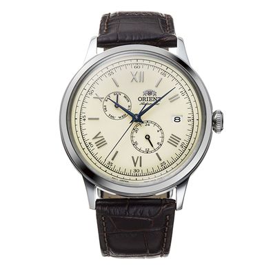 Orient Uhr RA-AK0702Y30B Herren Armbanduhr Silber