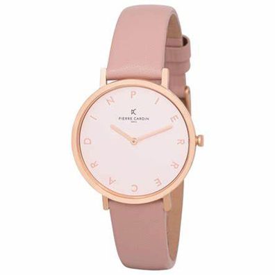 Pierre Cardin Uhr CBV.1124 Belleville Tribute Damen Armbanduhr Rosé Gold