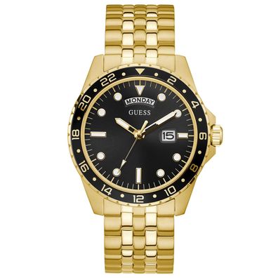 Guess Uhr GW0220G4 Herren Armbanduhr Gold