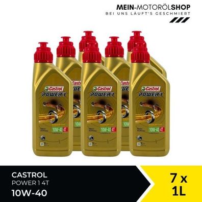 Castrol Power 1 4T 10W-40 7x1 Liter