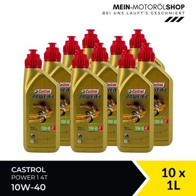 Castrol Power 1 4T 10W-40 10x1 Liter