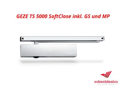 GEZE TS 5000 SoftClose inkl. GS und MP silber Art. 181792