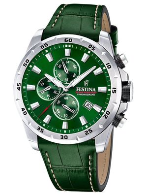 Festina Herrenarmbanduhr Chronograph Grün F20692/3