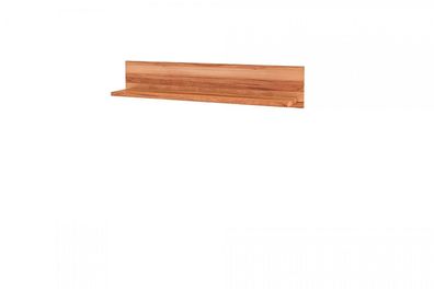 Wandregal Tinci aus Kernbuche massiv 100x20x20 cm mit 1 Ablage