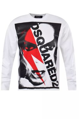 Dsquared2 Herren Sweater S74GU0310 weiss Grösse S