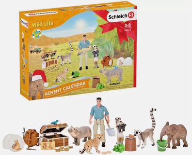 Schleich 98272 Adventskalender Wild Life 2021 NEU