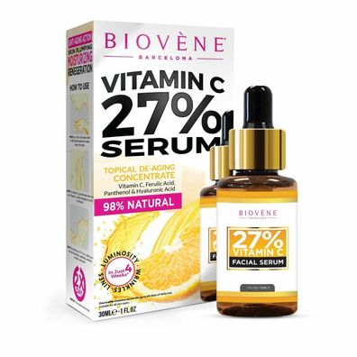 Biovene Vitamin C 20% Skin Brightening Facial Serum 30ml