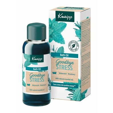 Kneipp Goodbye Stress Bath Oil 100ml