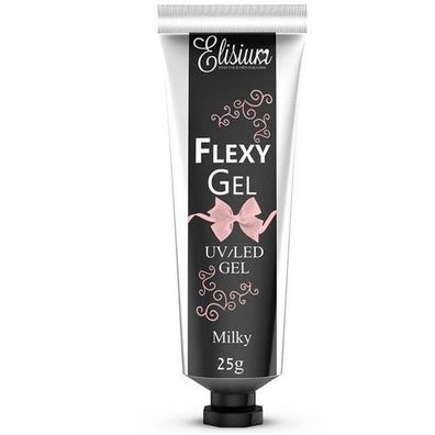 Elisium Flexy Gel Nagelverlängerung in Milchfarben, 25g