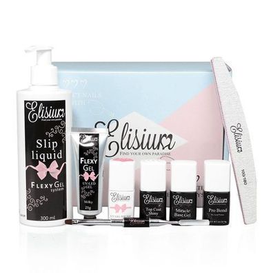 Eleganter FlexyGel Maniküre-Kit von Elisium