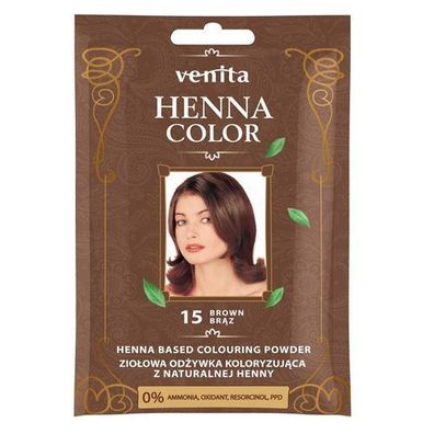 Venita Henna-Pflegecreme Braun