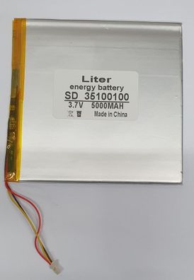 Einzelzelle - 35100100 - 3,7 Volt 5000mAh Li-Polymer