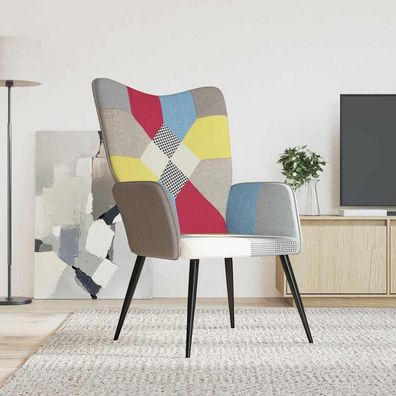 vidaXL Relaxsessel Patchwork Stoff