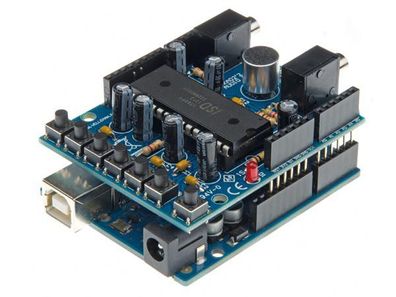 AUDIO-AUFNAHME SHIELD FÜR ARDUINO®