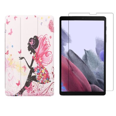 2in1 Set für Samsung Galaxy Tab A7 Lite 2021 SM-T220 / T225 8.7 Zoll Hülle+Glas