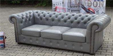 Chesterfield Sofa Napoli Designer Couchgarnitur Sofort Lieferbar Ledersofa Neu