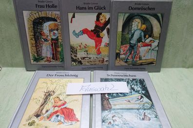 alte Franz Schneider Verlag mini BilderBücher Märchen Brüder Grimm 1983 -Auswahl