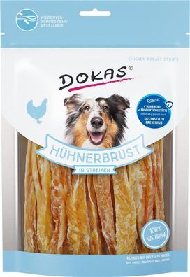 DOKAS - Hühnerbrust in Streifen 8er Pack (8 x 250g)