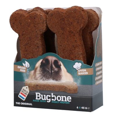 Bugbone Hundesnack Large 270g