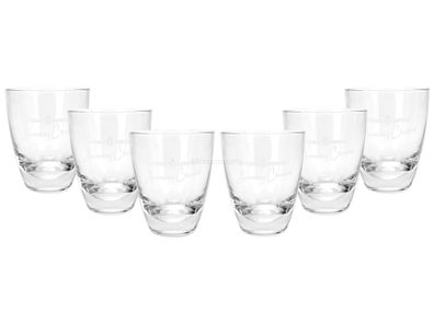 Bombay Sapphire Bombay Crushed Tumbler Glas Gläser Set - 6x Tumbler