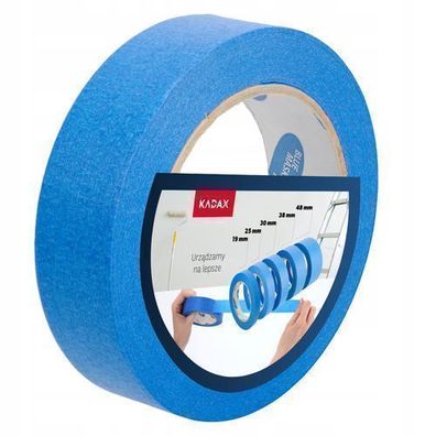 KADAX Malerband, Schutzband, Abklebeband, Blau, 50 m x 30 mm