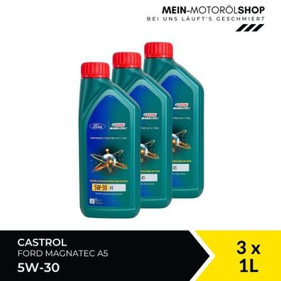 Ford Castrol Magnatec 5W-30 A5 3x1 Liter