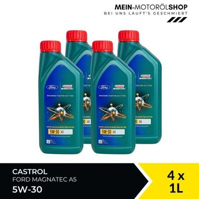 Ford Castrol Magnatec 5W-30 A5 4x1 Liter