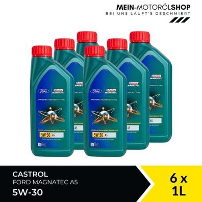 Ford Castrol Magnatec 5W-30 A5 6x1 Liter