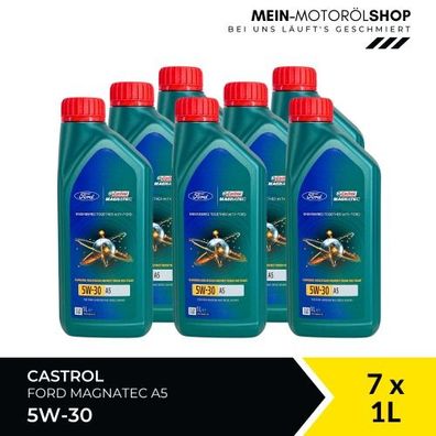 Ford Castrol Magnatec 5W-30 A5 7x1 Liter