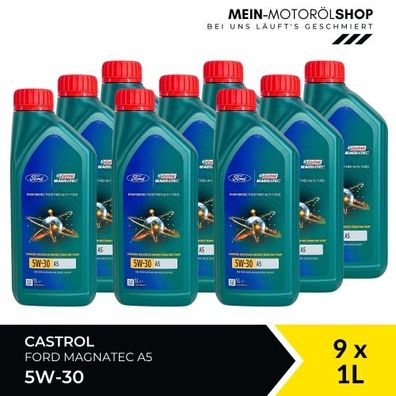 Ford Castrol Magnatec 5W-30 A5 9x1 Liter