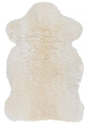 Lammfell, naturweiß, ca. 90 cm
