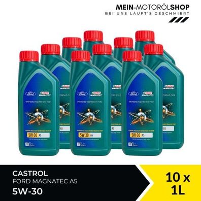 Ford Castrol Magnatec 5W-30 A5 10x1 Liter