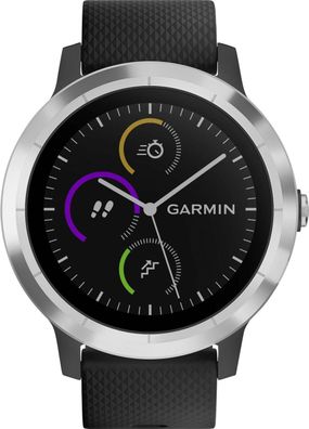 Garmin Vivoactive 3 GPS-Multisport-Smartwatch Black/Silver - Sehr Guter Zustand