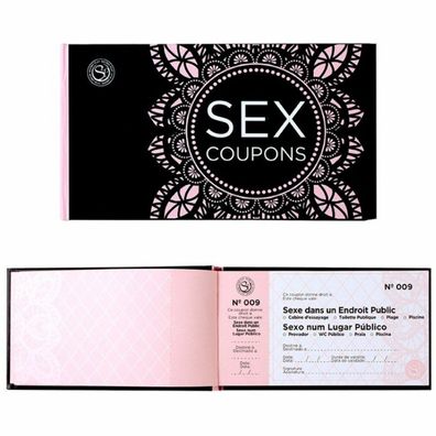 Secretplay SEX Coupons Sensual Exchange Vouchers (FR / PT)