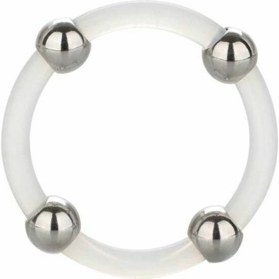 CALEX STEEL BEADED Silicone RING L