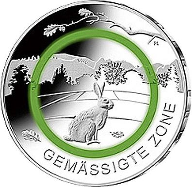 Deutschland 5 Euro 2019 - J - Gemäßigte Zone*