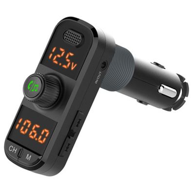 FM Transmitter - Auto Bluetooth 5.0 Adapter Radio Transmitter mit Dual USB