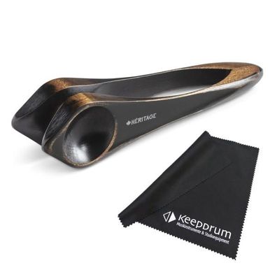 Heritage Musical Spoons Musiklöffel medium Schwarz mit Tuch