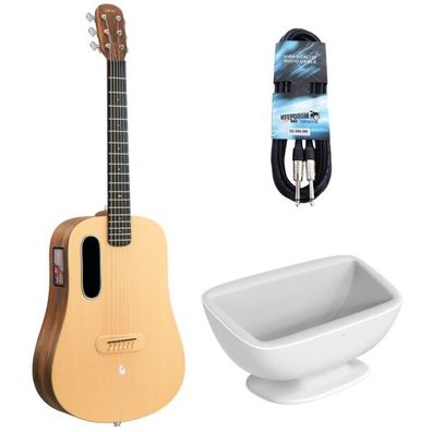 Lava Music Gitarre ME4 Spruce 36 mit Ladestation und Kabel