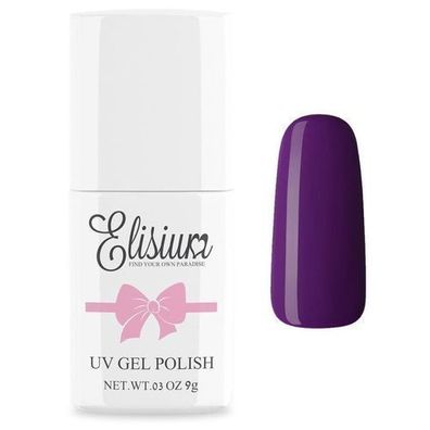 Elisium Hybrid Nagellack 007 Deep Plum, 9g