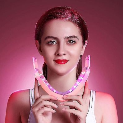 Gesichtslifting-Gerät, LED-Photonentherapie, Gesichtsstraffung, ideal für Anti-Aging